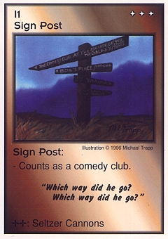 Sign Post (Which Way)